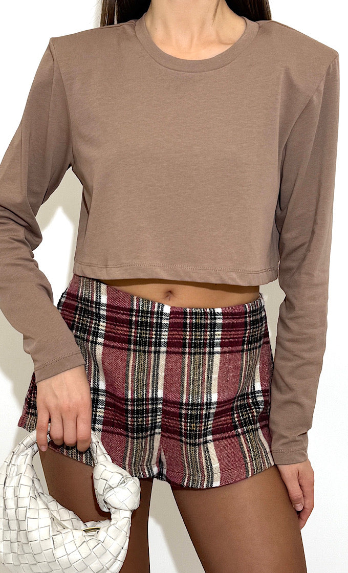 חולצת ליאן מוקה