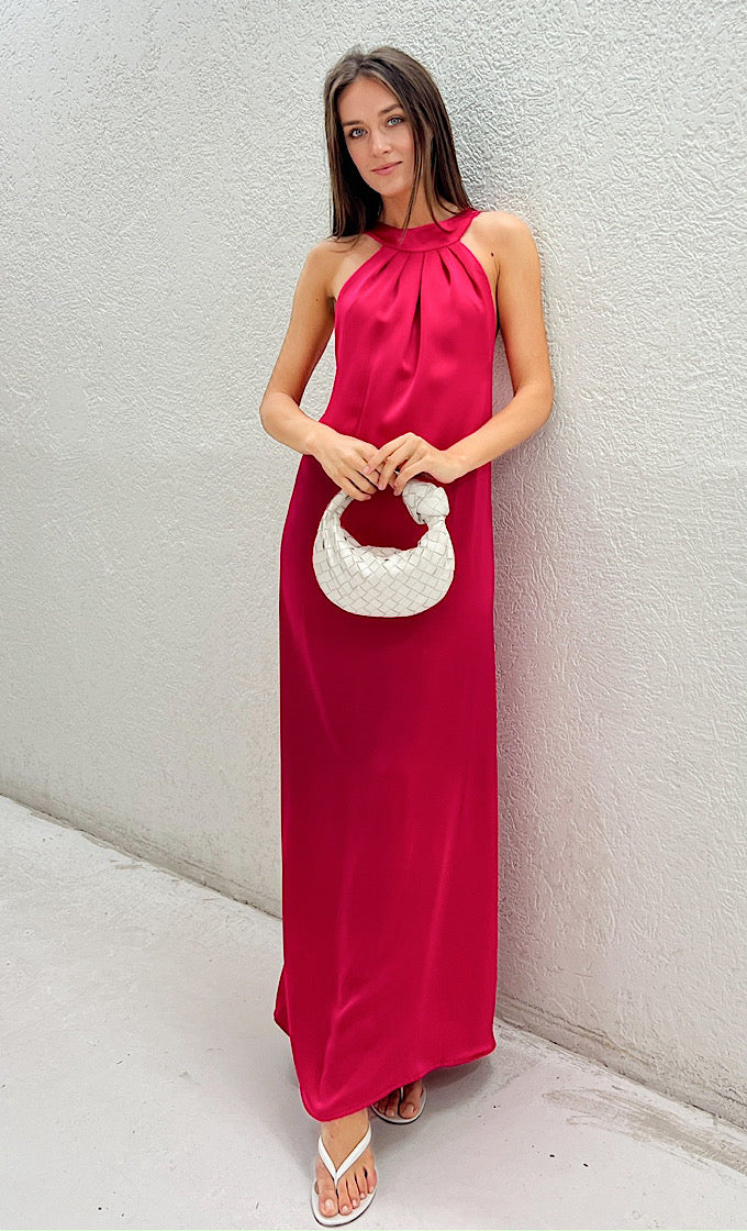 Marilyn Fuchsia Pink Dress