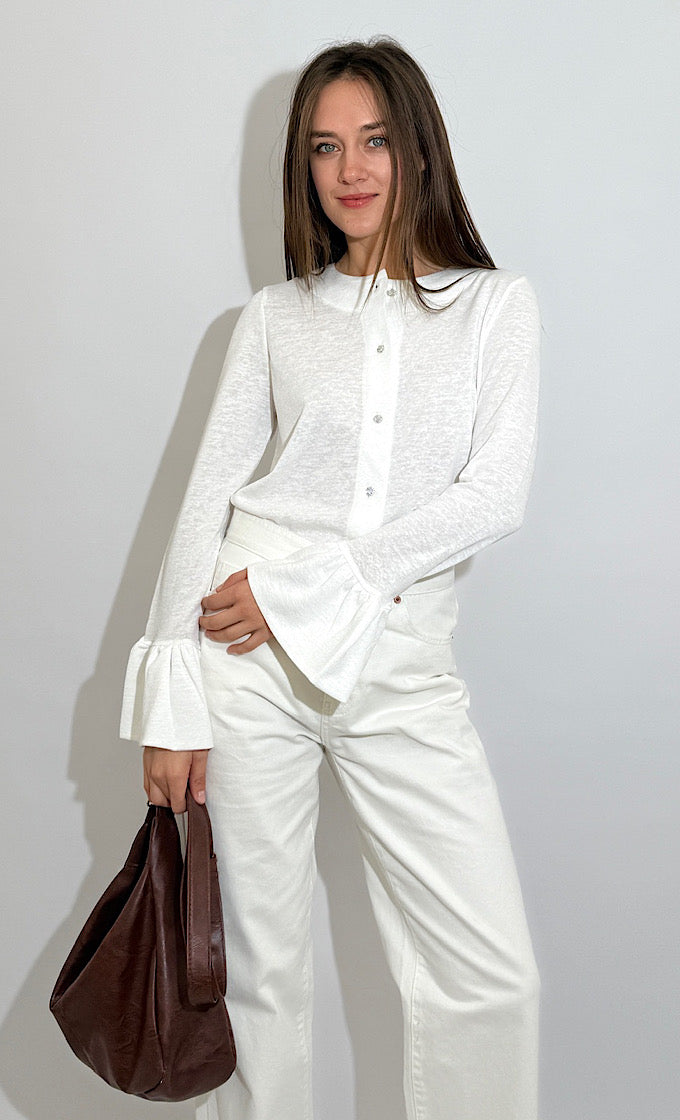 KAREN WHITE SHIRT 