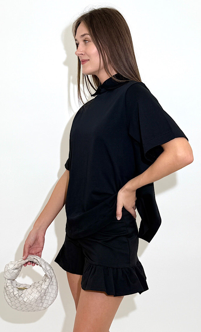 MAGGIE BLACK SHIRT 