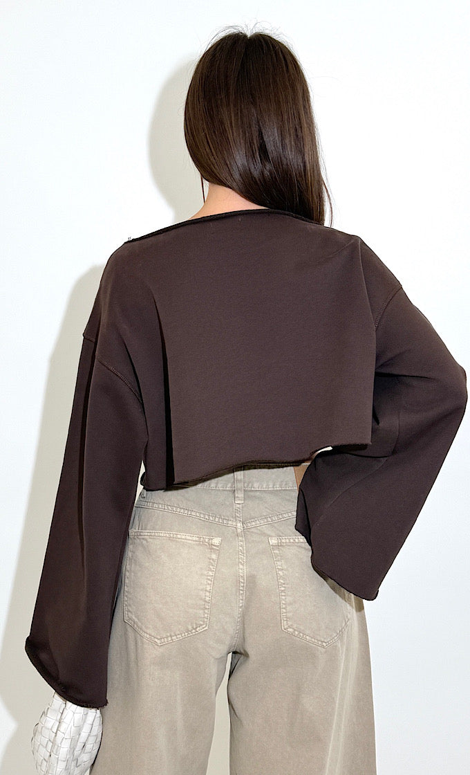 חולצת אוסלו חומה