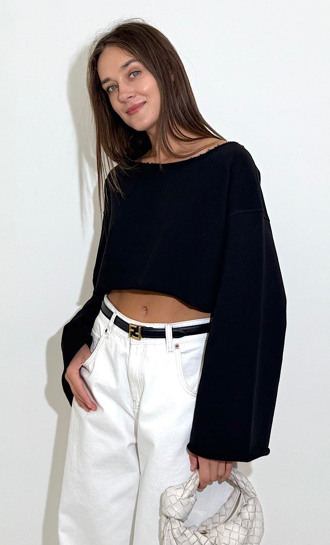 חולצת אוסלו שחורה