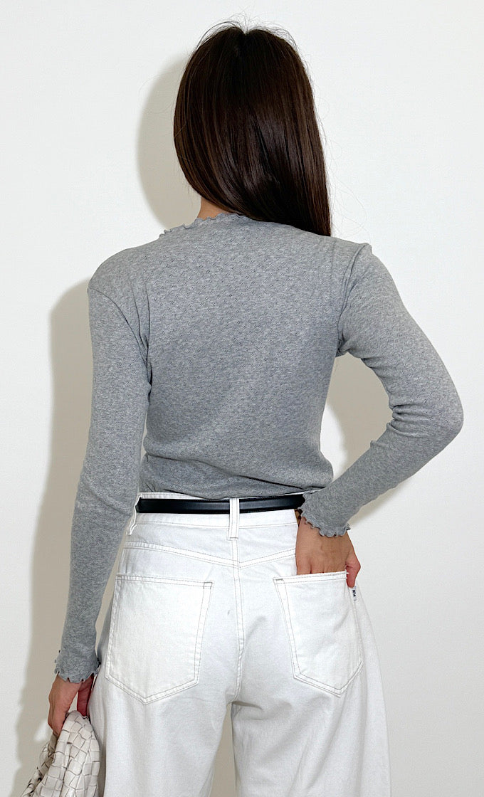 חולצת נואל אפורה