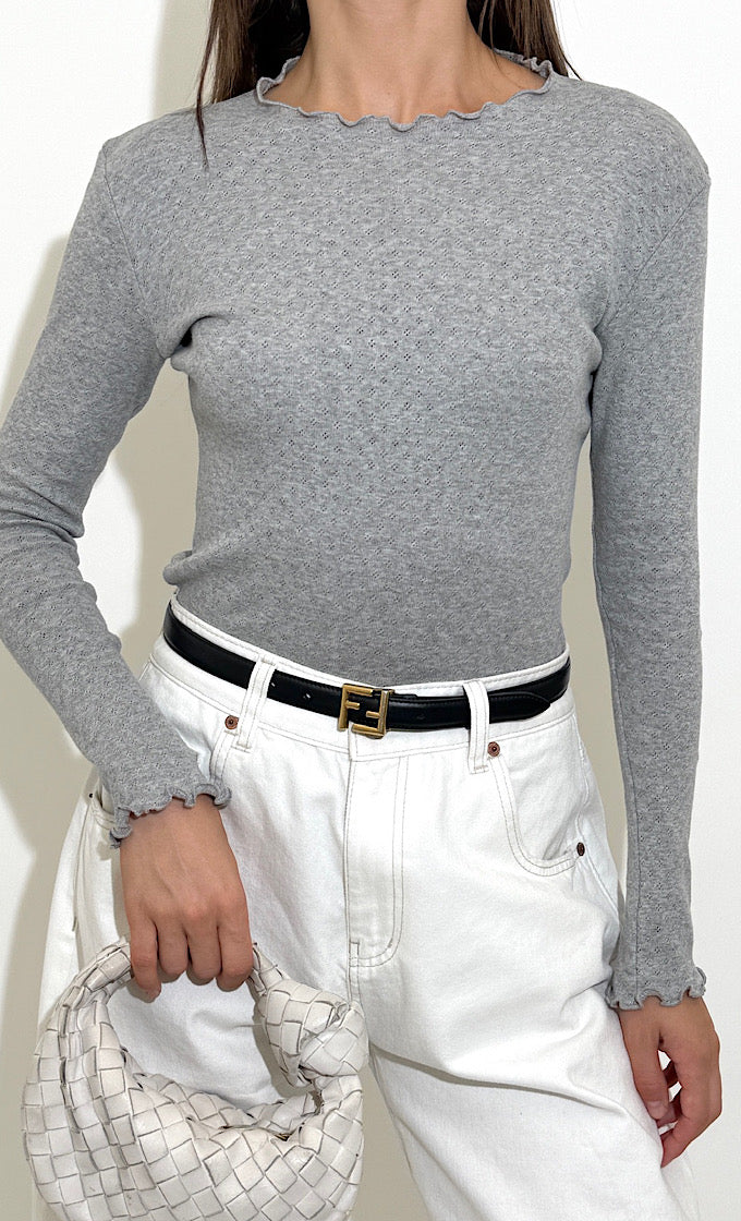 חולצת נואל אפורה