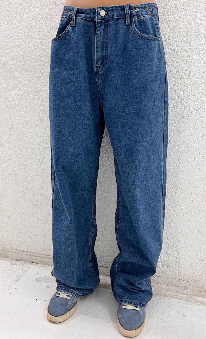 ג'ינס פליקס כחול