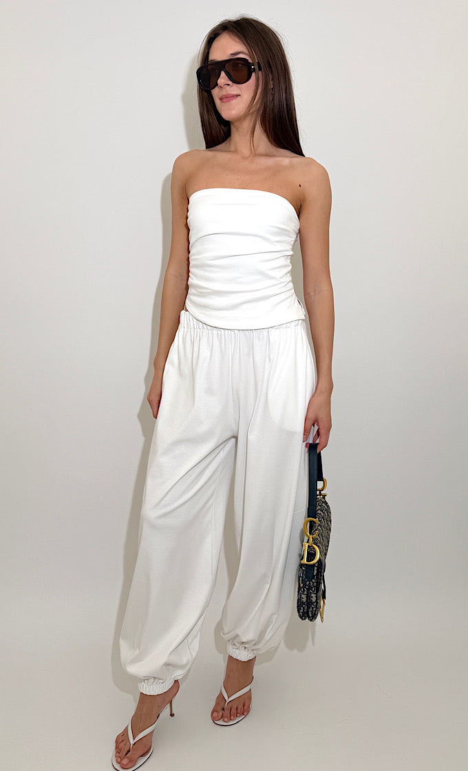 חליפת מילאן לבנה