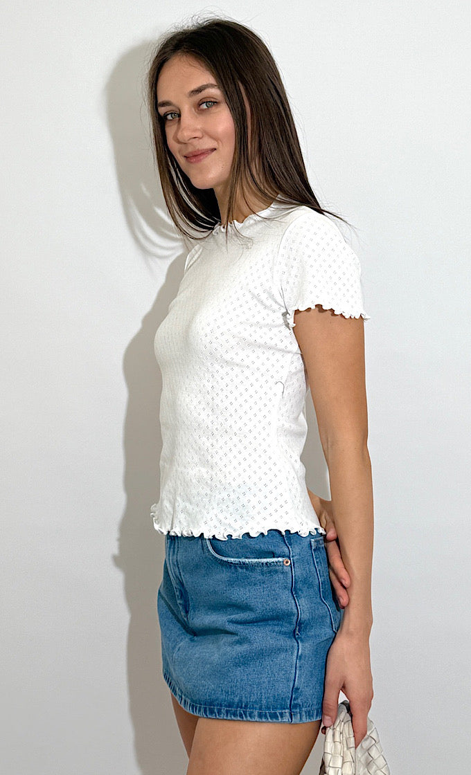 EVA WHITE T-SHIRT 