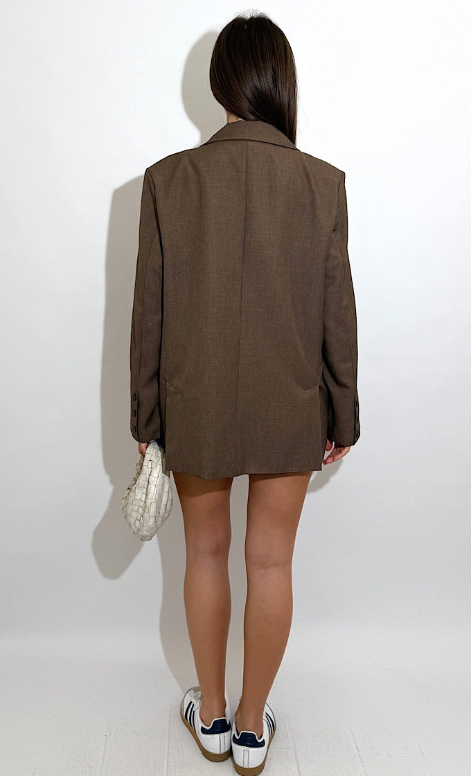 MONACO BROWN BLAZER 