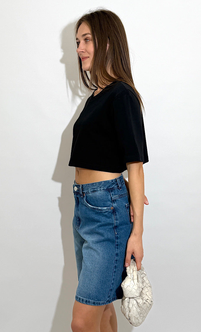 ROSARIO BERMUDA JEANS 