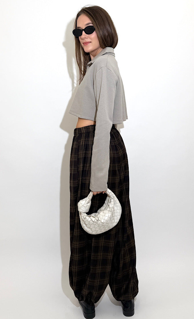 מכנס דוני חום