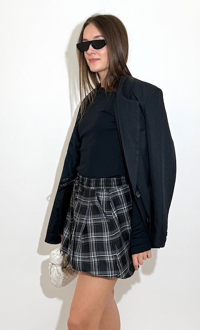 חצאית כרמן שחורה