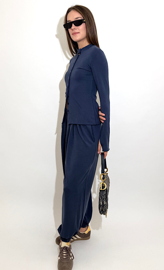 חליפת פאקו כחולה