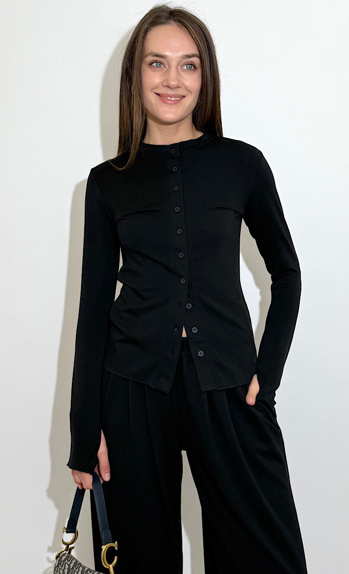 חליפת פאקו שחורה