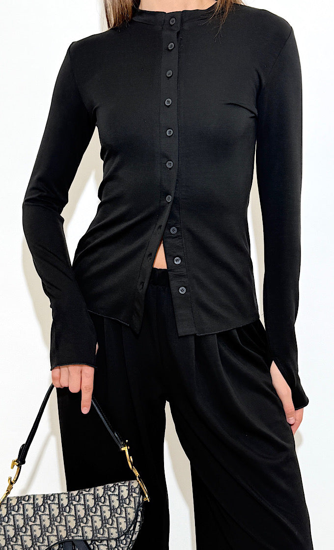 חליפת פאקו שחורה