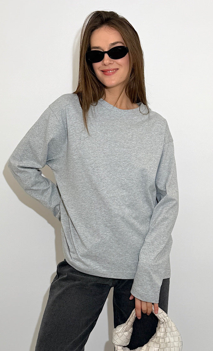 חולצת קנדי אפורה