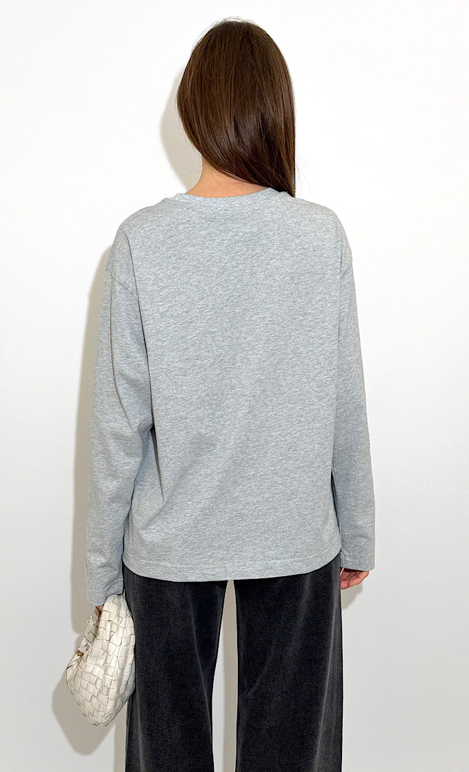 חולצת קנדי אפורה