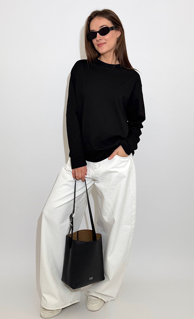 חולצת קנדי שחורה