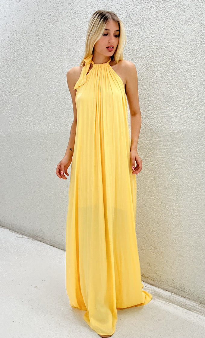 Isla yellow dress