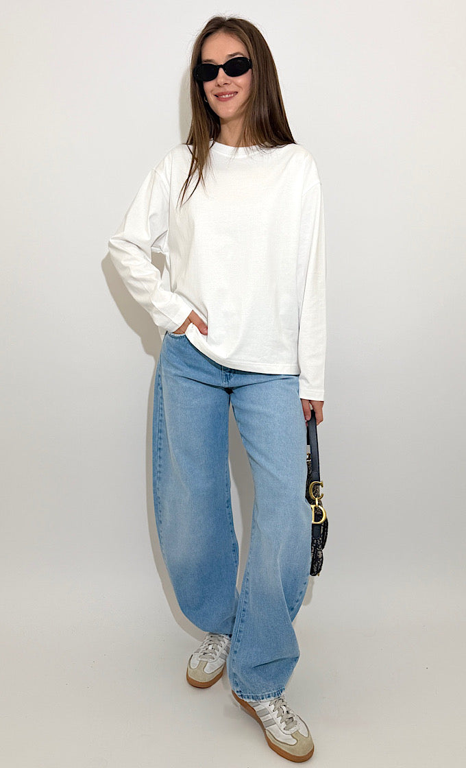 חולצת קנדי לבנה