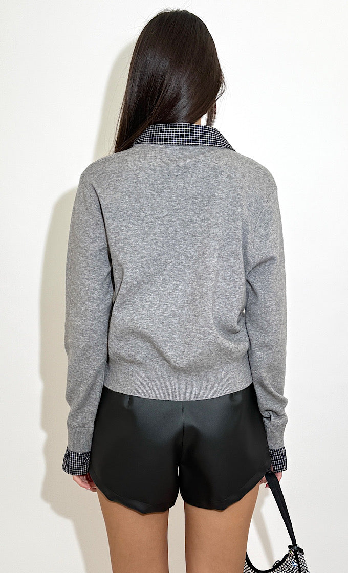 קרדיגן פיליפ אפור