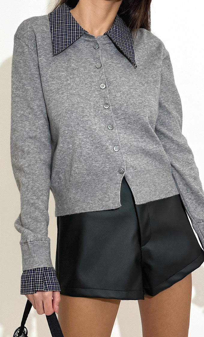 קרדיגן פיליפ אפור