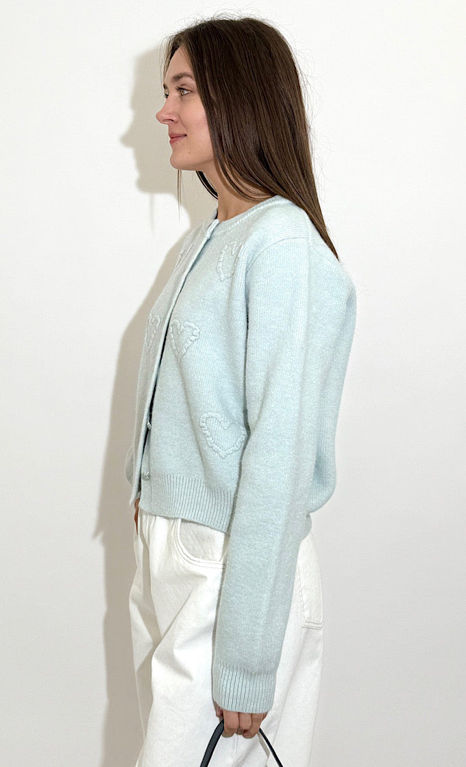 IVAN LIGHT BLUE CARDIGAN 