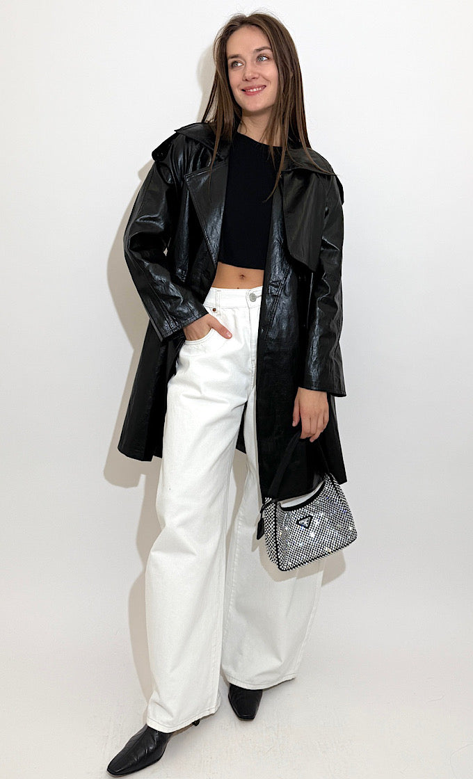 מעיל לני שחור