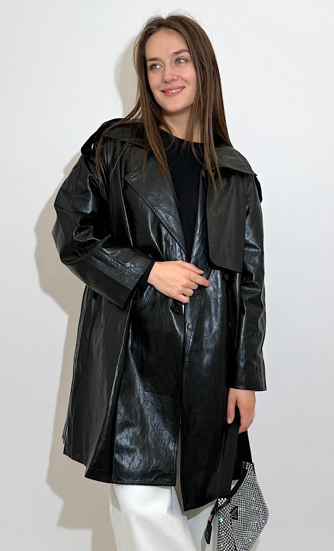 מעיל לני שחור