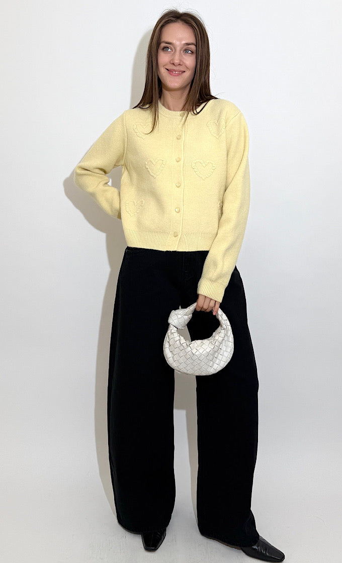 קרדיגן איוון צהוב