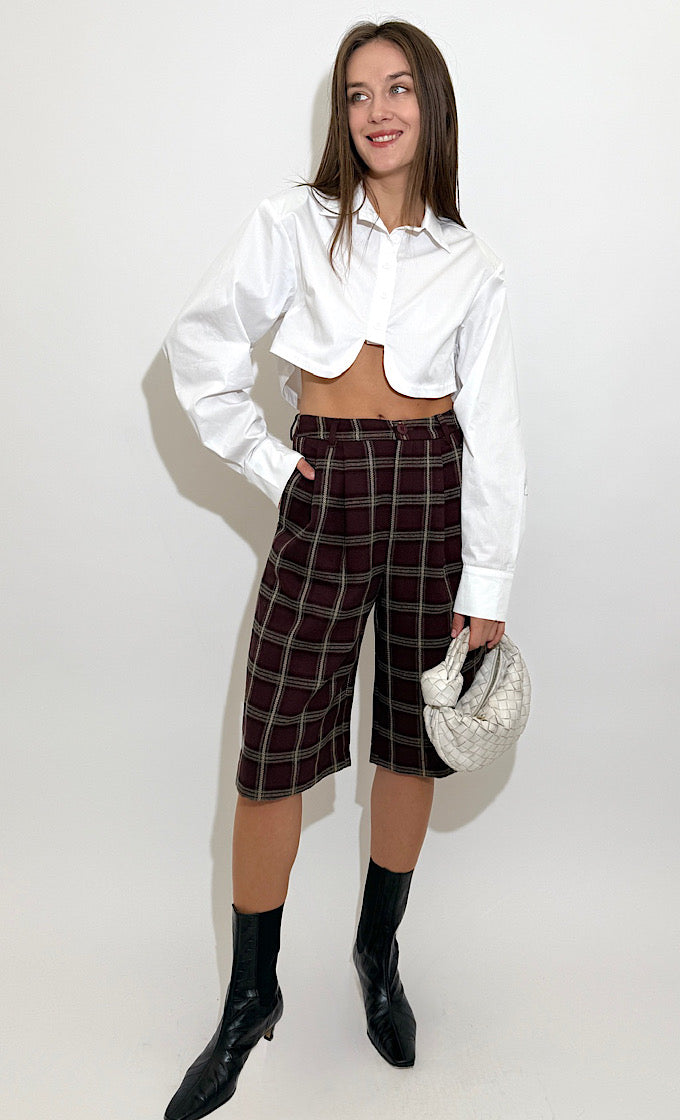 מכנס דנוור בורדו