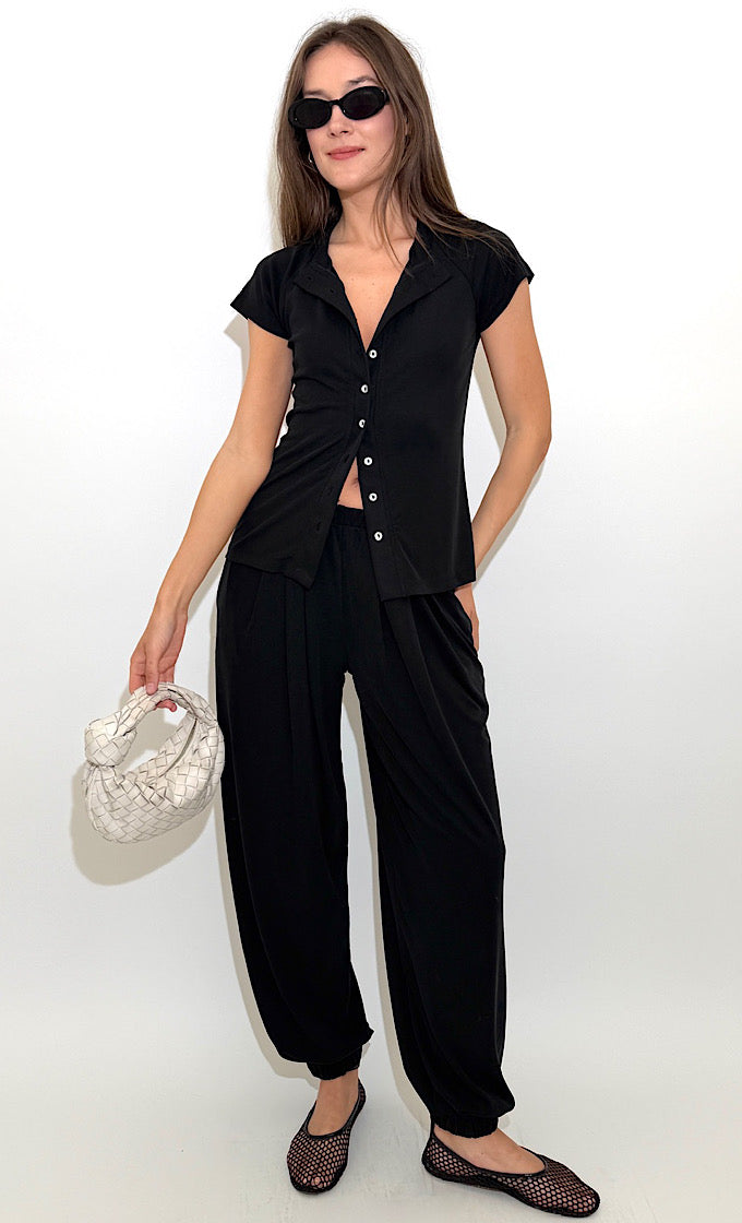 חליפת ריין שחורה