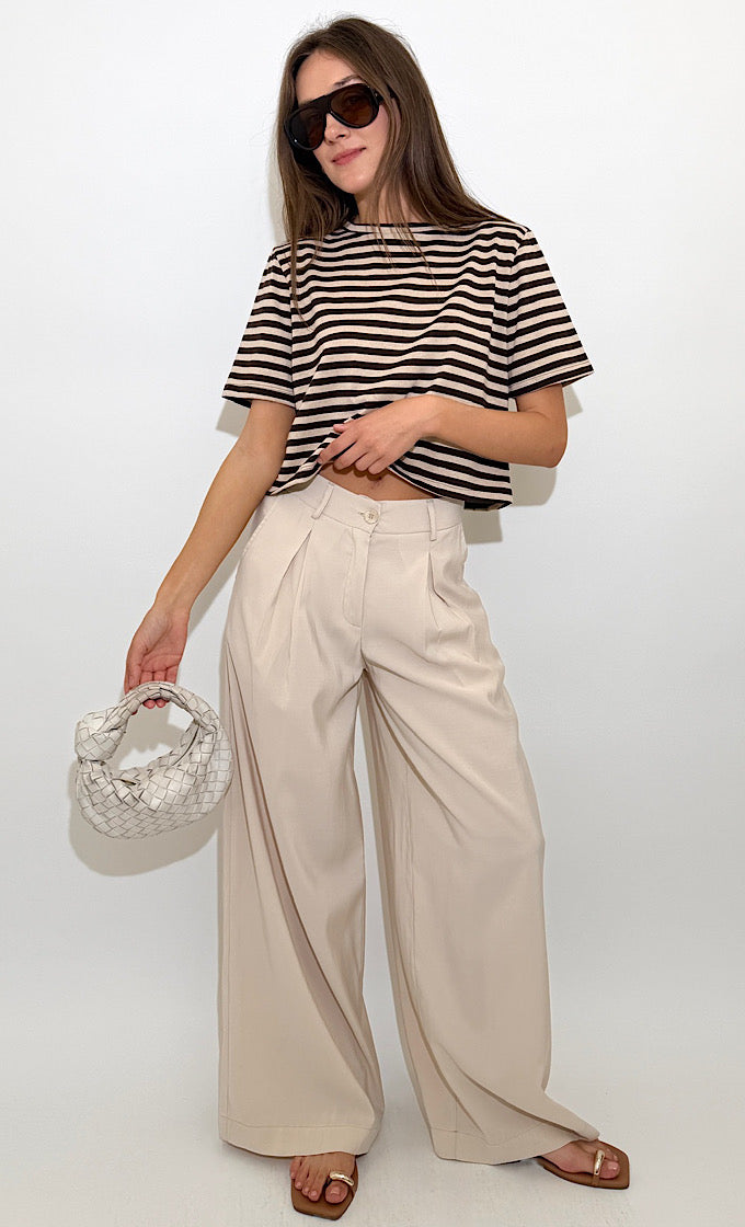 ELIE OFF WHITE PANTS