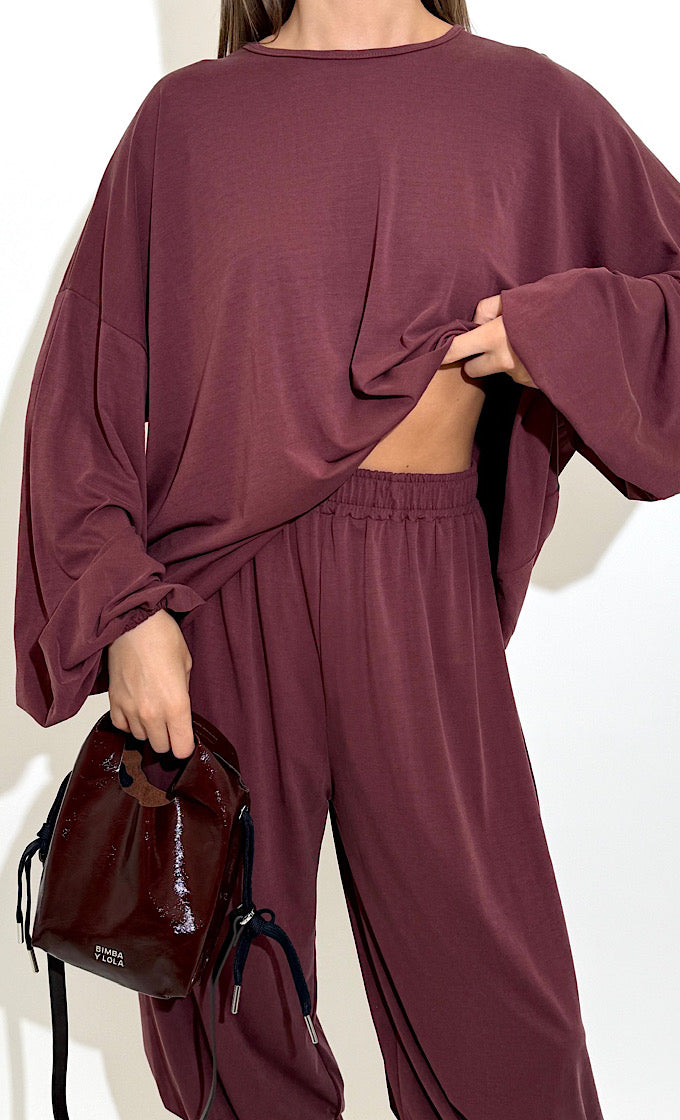 חליפת מישיגן בורדו