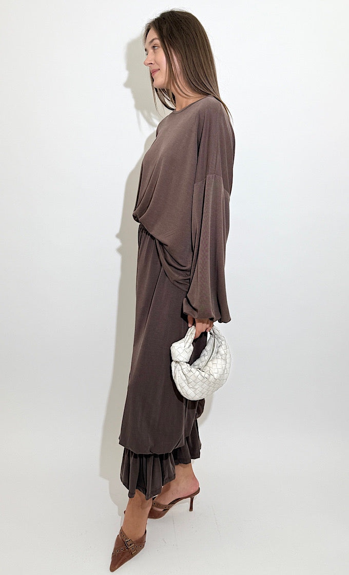 חליפת מישיגן חומה