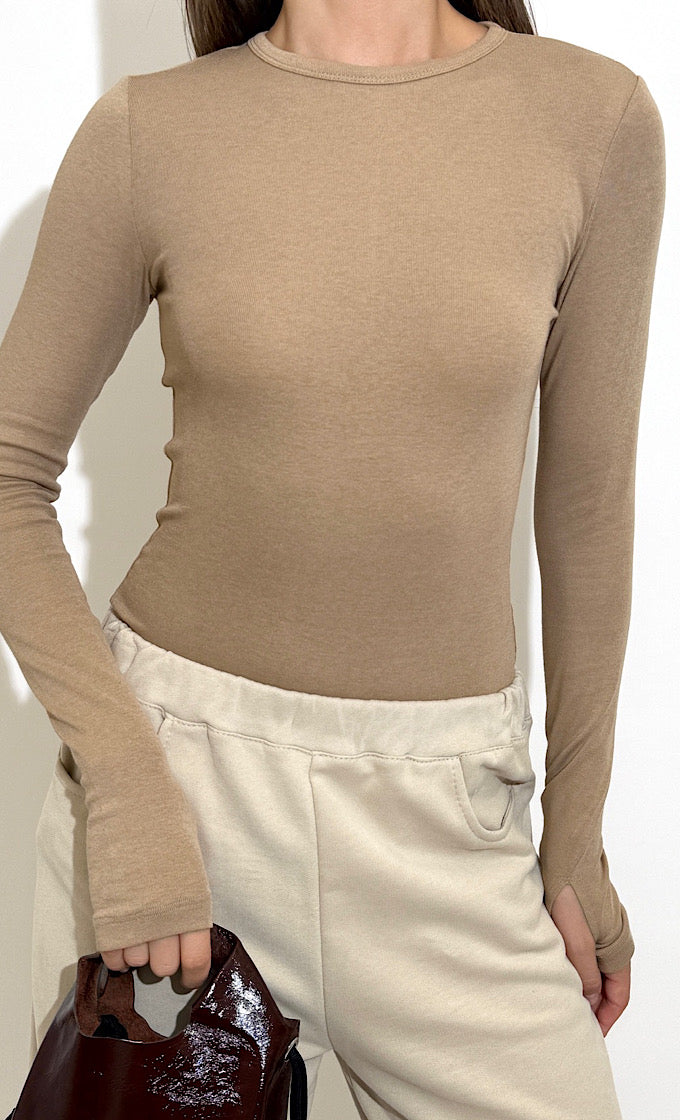 חולצת נלסון חומה