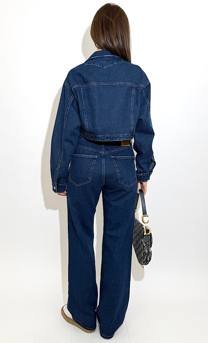 ג'ינס דונה כחול