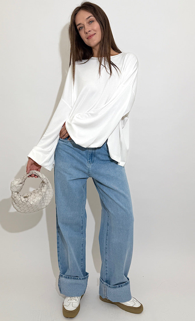 ג'ינס קנדליי תכלת