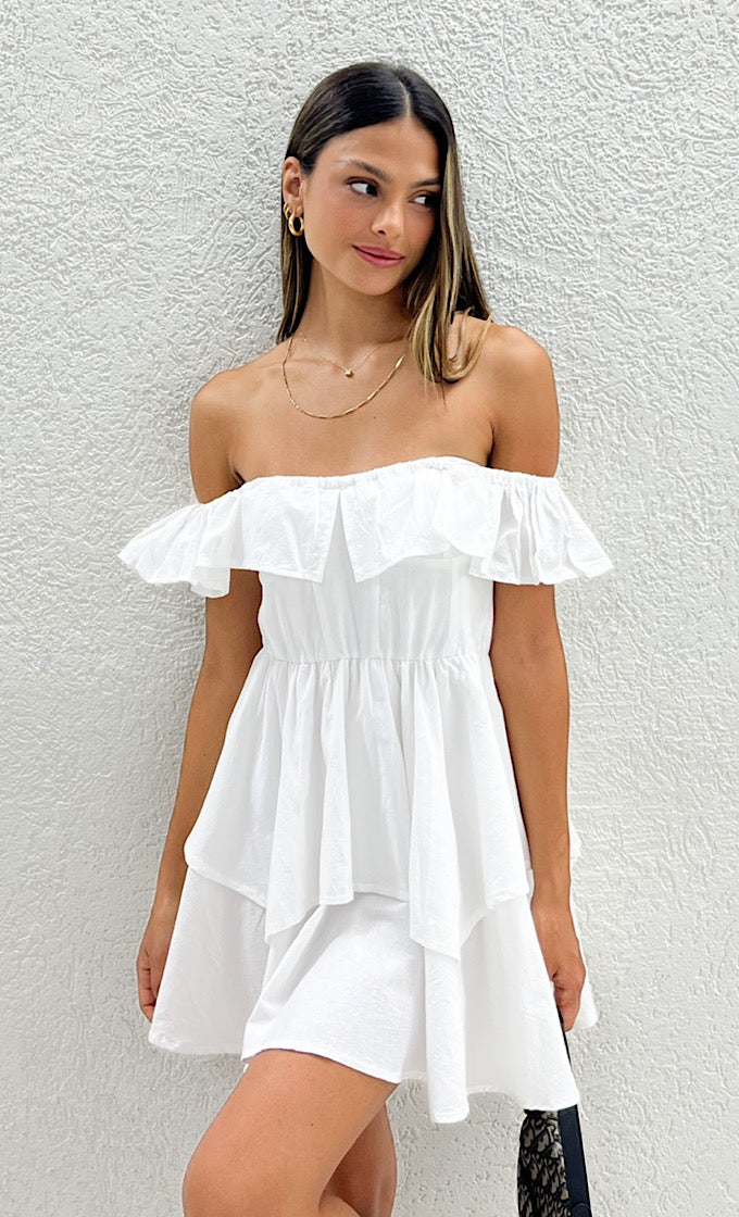 White Luca dress