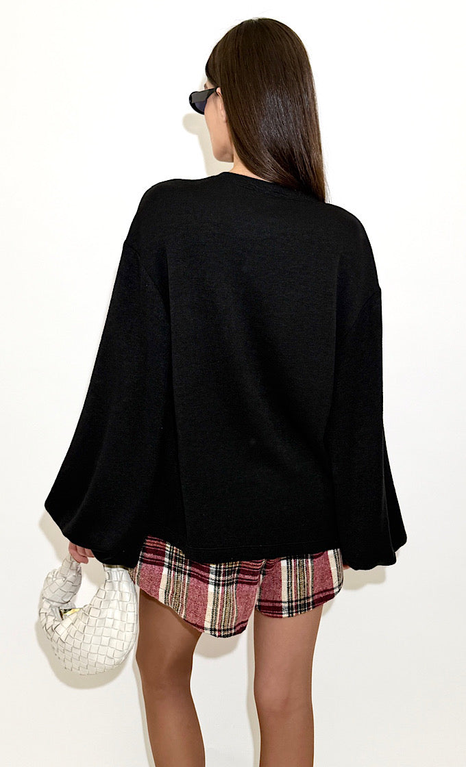 סריג אווה שחור