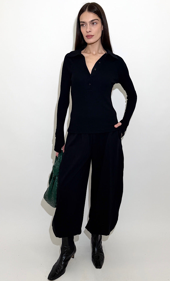 חליפת קרלו שחורה