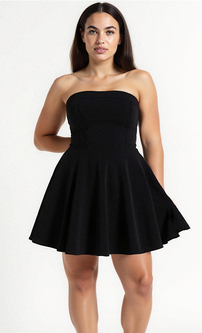 BLACK MAUI DRESS