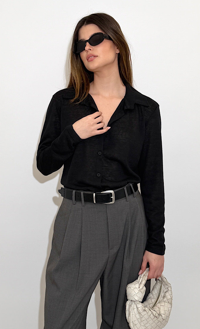 חולצת דורי שחורה