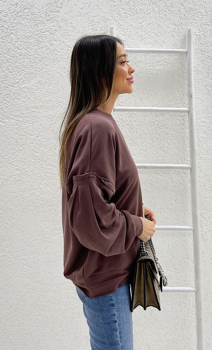 Miley brown shirt