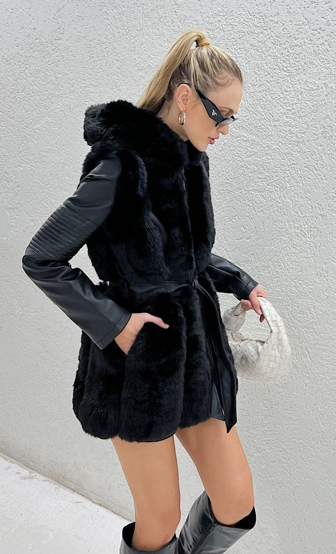 Black Marseille coat